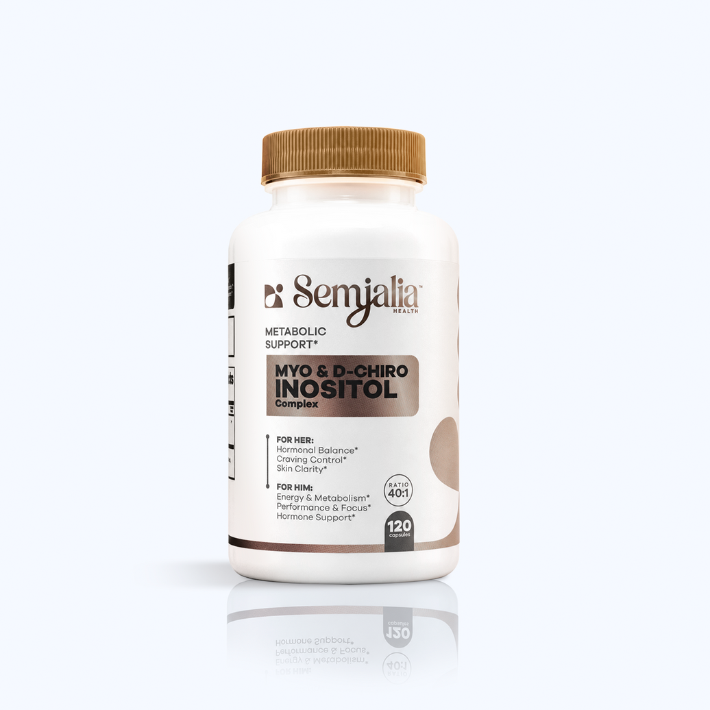 Semjalia Myo & D-Chiro Inositol Complex Dietary Supplement with 40:1 Ratio for Metabolic Support